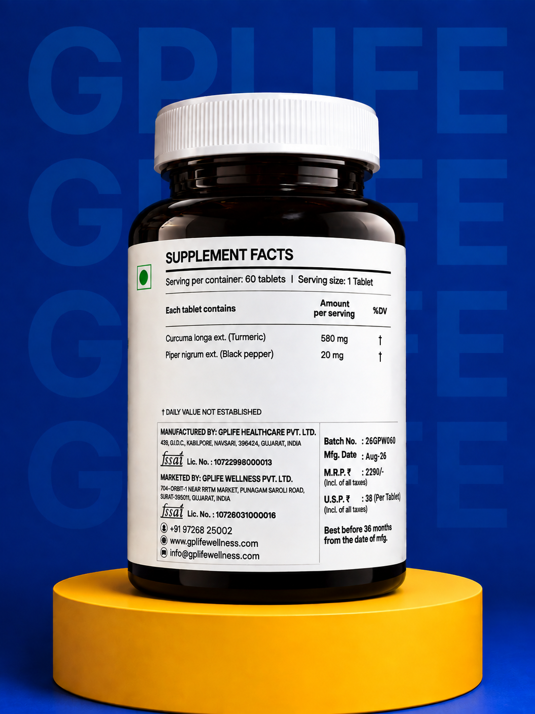 ADVANCED CURCUMIN – 95%