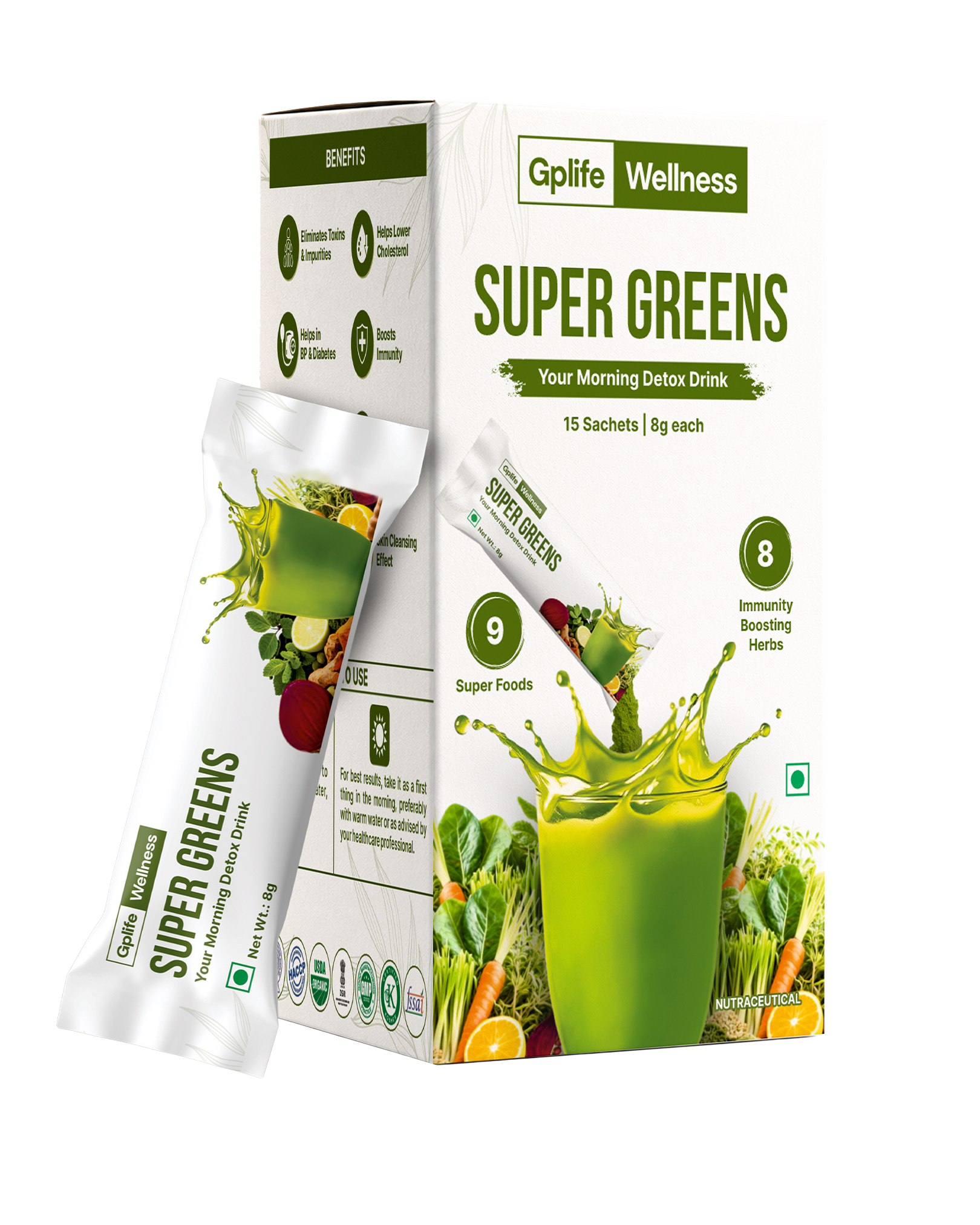 GP Life Wellness Super Greens Daily Greens